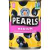 Pearls Pearls Medium Pitted Olives 6 oz., PK12 4412315